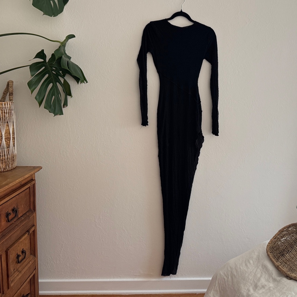 Naked Wardrobe Classic Black Bodysuit
